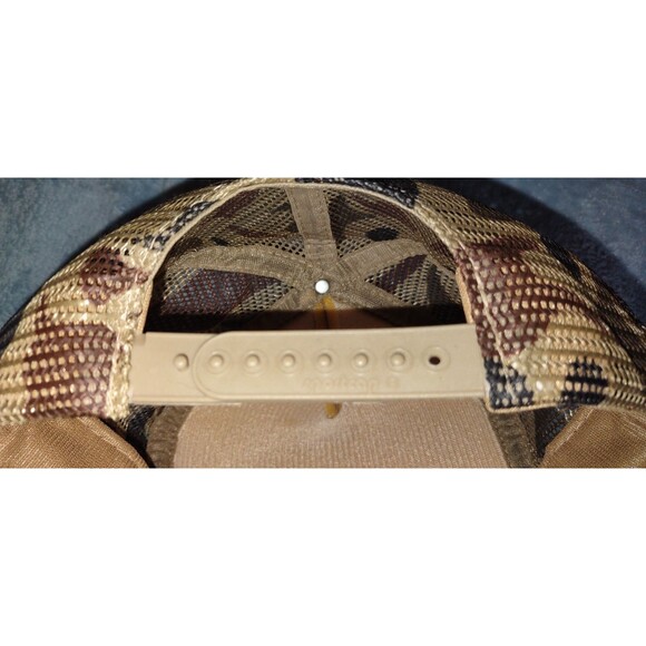 Vintage Buck Deer Trucker Hat OSFA Camo Hunting Cap Snapback - Picture 7 of 7